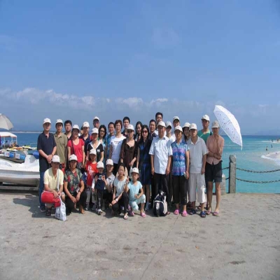 2008年高德娱乐电子优秀员工及家属海南游记