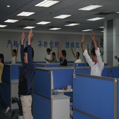 广播体操成高德娱乐“必修课”