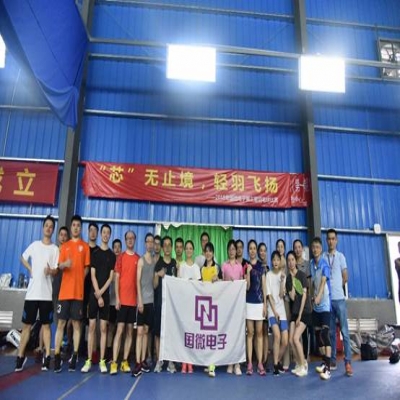 “芯”无止境，轻羽飞扬  ——2019年高德娱乐电子第三届羽毛球比赛