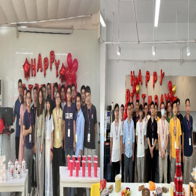 凝心聚力，与党同行——高德娱乐电子员工7月生日活动