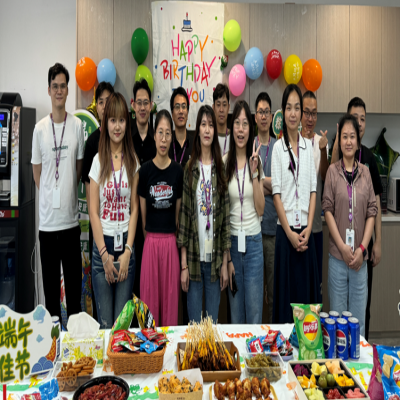 情系端午节，“粽”享生日会——高德娱乐电子6月份员工生日活动