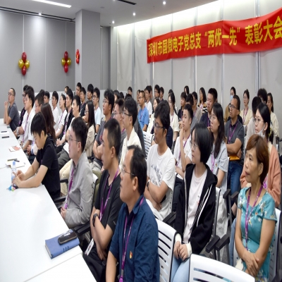 同“芯”向党，榜样领航——高德娱乐电子党总支“两优一先”表彰大会