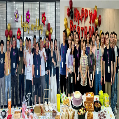 奋进岁月，与党同庆——高德娱乐电子7月份员工生日会