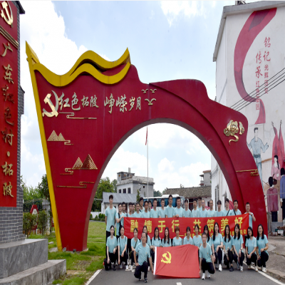 融情于行，共筑美好——高德娱乐电子党总支连平红色主题教育活动