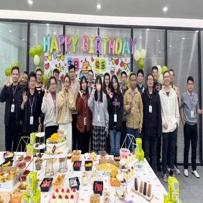 绿意盎然，生日悦动——高德娱乐电子3月份员工生日会